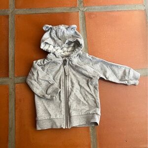 Hanna Anderson zip up with ears